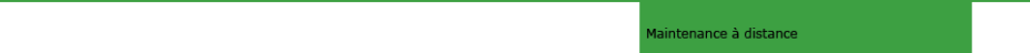 Maintenance à distance titre