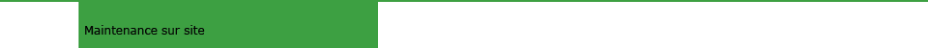Titre maintenance sur site